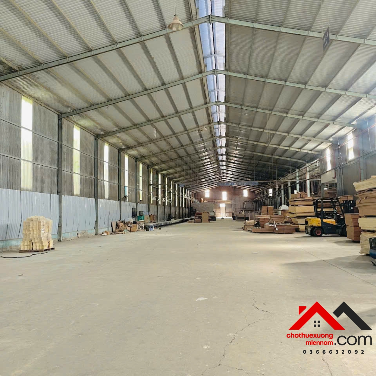Cho thuê xưởng 4.800m² tại Thuận An, Bình Dương – Giá 290 triệu/tháng. Liên hệ: - Ảnh chính